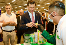 Subsecretario de Agricultura de EE. UU. lidera misión comercial en El Salvador para fortalecer la cooperación económica Foto: Cortesía.