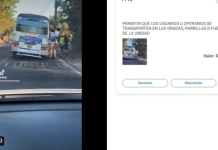 Multan con $150,00 a conductor de coaster que sobrepasó la capacidad de pasajeros Foto: Cortesía.