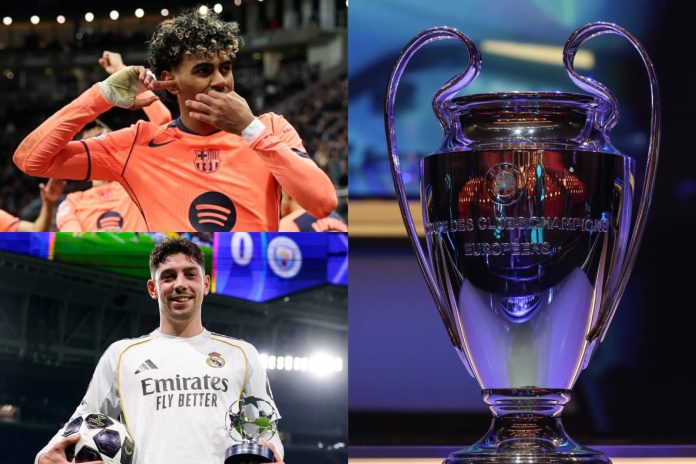 Se jugaron los juegos de ida de octavos de final. Foto cortesía: FC Barcelona, Real Madrid y Champions League.