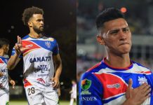 Luis Ángel Firpo goleó a Inter FA con golazo olímpico de Víctor García Doblete de Dos Santos y olímpico de Víctor García. Foto cortesía: Luis Ángel Firpo.