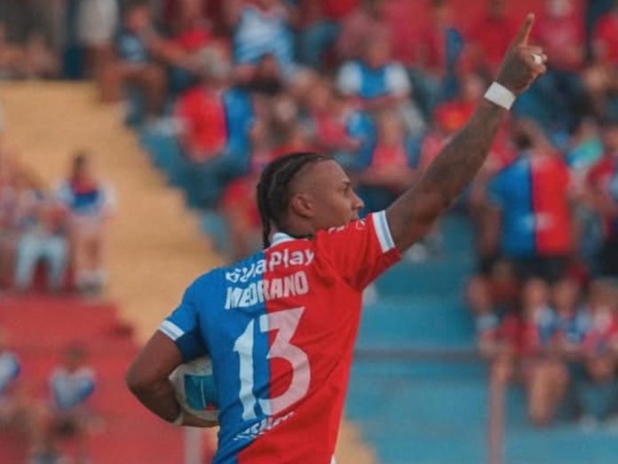 FAS FUERTE Medrano anotó el primer tanto. Foto cortesía: FAS.