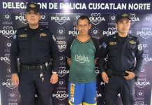 Detienen a sospechoso de homicidio en Suchitoto Foto: Cortesía.