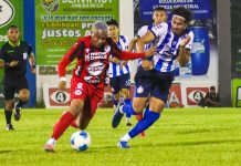 Hércules se lleva un buen punto de Metapán Igualdad en el 'Calero'. Foto cortesía: CD Hércules.