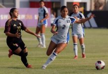 La Selecta Femenina goleó 4-0 a Perú en un partido de entrenamiento La 'Azul y Blanco' superó ampliamente a Perú. Foto cortesía: La Selecta.