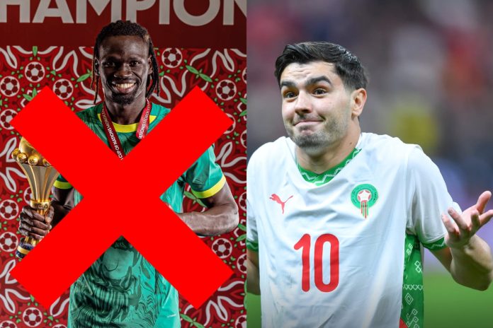 Se anuló el título de Senegal. Foto cortesía: AFCON y Selección de Marruecos.