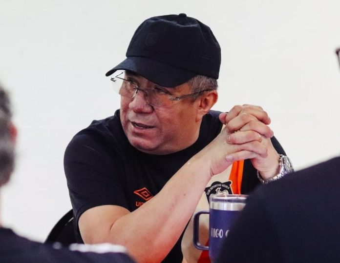 Ortiz se mostró molesto con la afición. Foto cortesía: CD Águila.