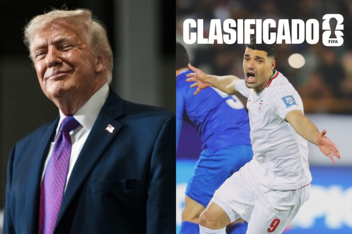 Irán está prácticamente descartado para el próximo Mundial. Foto cortesía: Casa Blanca y FIFA.