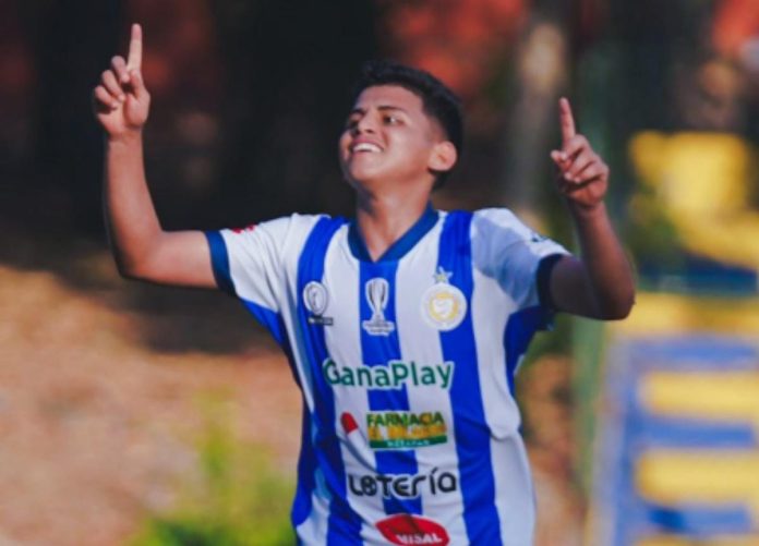 Fue el primer gol de Uriel con los 'Jaguares'. Foto cortesía: Isidro Metapán.