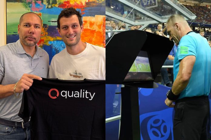 Podría llegar el videoarbitraje el próximo torneo. Foto cortesía: Yamil Bukele y FIFA.