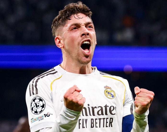 Valverde anotó tres tantos. Foto cortesía: Real Madrid.