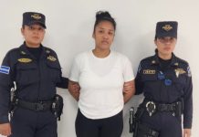 Entregan a ciudadana de Honduras señalada por colaborar con la MS Foto: Cortesía.