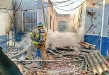Incendio en Centro de Gobierno de Sensuntepeque deja daños materiales sin víctimas