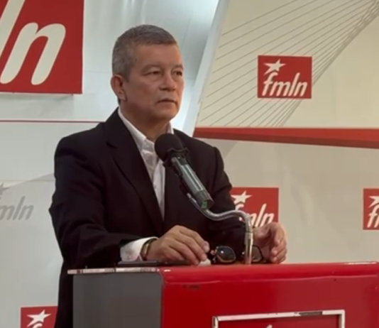 FMLN aún no define fecha para elecciones internas de cara a comicios 2027 Manuel "el Chino" Flores, secretario general del FMLN. Foto: YSKL.