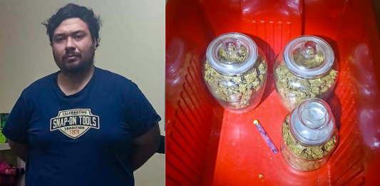 Capturan a sujeto con tres botes de marihuana en operativo fiscal en Chalatenango