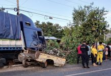Conductor muere en accidente de tránsito sobre carretera hacia Candelaria de la Frontera