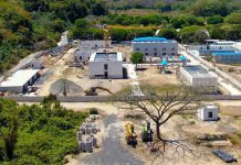 Planta Potabilizadora de Ilopango alcanza 90 % de avance y prevé iniciar pruebas en julio, según ANDA