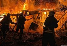 Rusia y Ucrania intercambian ataques a puntos estratégicos
