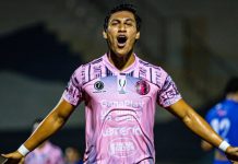 Inter FA goleó a Zacatecoluca y se acerca a los cuartos de la Copa Presidente Andrés Rivas anotó y además se fue expulsado. Foto cortesía: Inter FA.