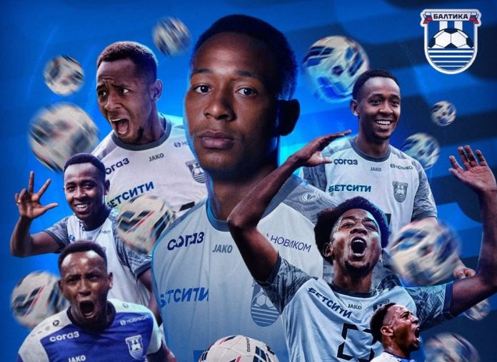 Gil muestra su calidad en Rusia. Foto cortesía: Baltika.