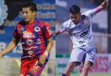 Con un corte eléctrico en el ‘Calero’, Isidro Metapán y Cacahuatique empataron Empate en occidente. Foto cortesía: Cacahuatique e Isidro Metapán.