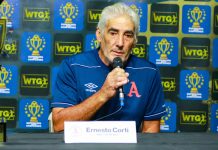 Ernesto Corti confirma su salida de Alianza al final del torneo: “Voy a ser campeón y me voy” Corti confirmó su salida del fútbol salvadoreño. Foto cortesía: Alianza.