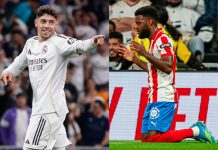 Con polémica, el Real Madrid empató con el Girona y se aleja de LaLiga Igualdad en el Bernabéu. Foto cortesía: Real Madrid y Girona.