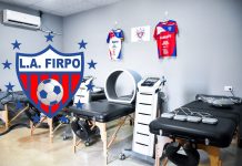 Firpo construyó una clínica de recuperación para sus jugadores Los 'Pamperos' tienen una nueva clínica. Foto cortesía: Luis Ángel Firpo.