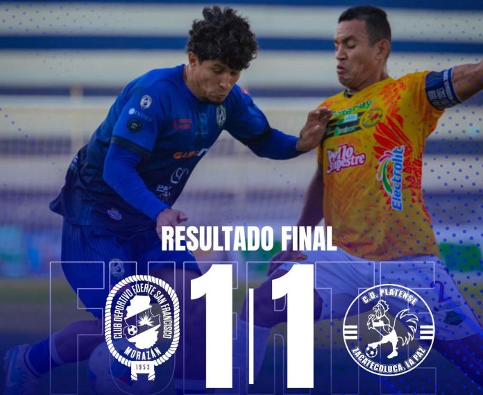 Fuerte Platense Empate en Gotera. Foto cortesía: Fuerte San Francisco.