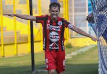 Con penal atajado, Hércules venció a Zacatecoluca en un duelo clave en la lucha por salvar la categoría César Flores anotó el segundo de los de San Salvador. Foto cortesía: Hércules.