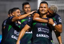 Emerson Mauricio volvió a anotar y está cerca de ser campeón de goleo del Clausura 2026 Mauricio volvió a anotar. Foto cortesía: Inter FA.