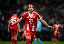 El Real Madrid cayó ante el Bayern en la ida de cuartos de Champions Harry Kane anotó el segundo. Foto cortesía: Bayern Múnich.