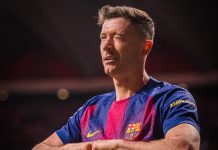 Barcelona extendió su distancia en el liderato: así quedó la tabla de LaLiga luego de la fecha 30 Lewandowski anotó el segundo de los 'Culés'. Foto cortesía: FC Barcelona.