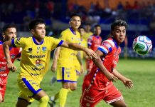 Municipal Limeño empató con el Roble de Tercera División en octavos de la Copa Presidente Igualdad en Ilobasco. Foto cortesía: INDES.