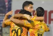 Platense le ganó en el ‘Calero’ a Metapán y aún puede clasificar a cuartos Los 'Gallos' ganaron como visitantes. Foto cortesía: Platense.