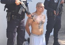 Deportan de México a pandillero salvadoreño con amplio historial delictivo Foto: Cortesía.