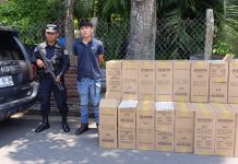 Sujeto es condenado a prisión por transporte de mercadería de dudosa procedencia en Santa Ana Foto: Cortesía.