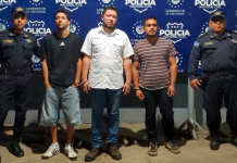 Tres sujetos capturados por tráfico ilícito de marihuana en Ahuachapán Sur