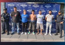 Capturan a sujetos involucrados en altercado frente a un bar de la Troncal del Norte