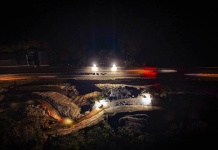 Ejecutan explosiones controladas en Los Chorros para continuar ampliación de carretera Panamericana