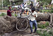 Casi 100 personas mueren en India por tormentas y relámpagos