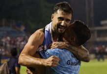 Águila venció en penales a Firpo y es el primer finalista Águila en la final. Foto cortesía: Primera División.