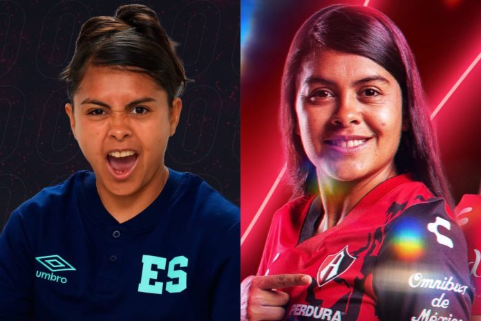 Brenda cambiará de club. Foto cortesía: La Selecta y Atlas Femenino.