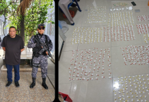 Detienen a pandillero con dos kilos de drogas en Santa Tecla Foto: Cortesía.