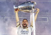 El Real Madrid confirmó la salida de Dani Carvajal del club Carvajal no seguirá en el club. Foto cortesía: Real Madrid.