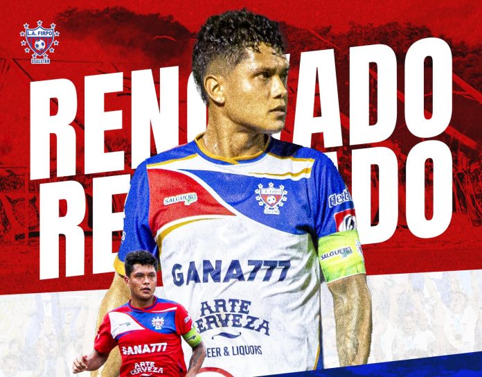 Lizandro Claros seguirá en el club. Foto cortesía: Luis Ángel Firpo.