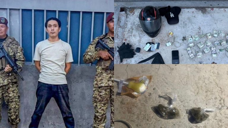 Detienen a hombre con marihuana en La Campanera