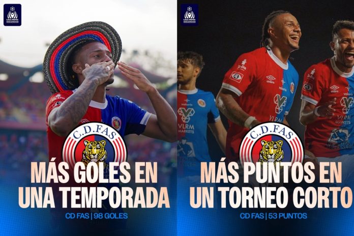 Los 'Tigrillos' rompieron dos récords. Foto cortesía: Primera División.
