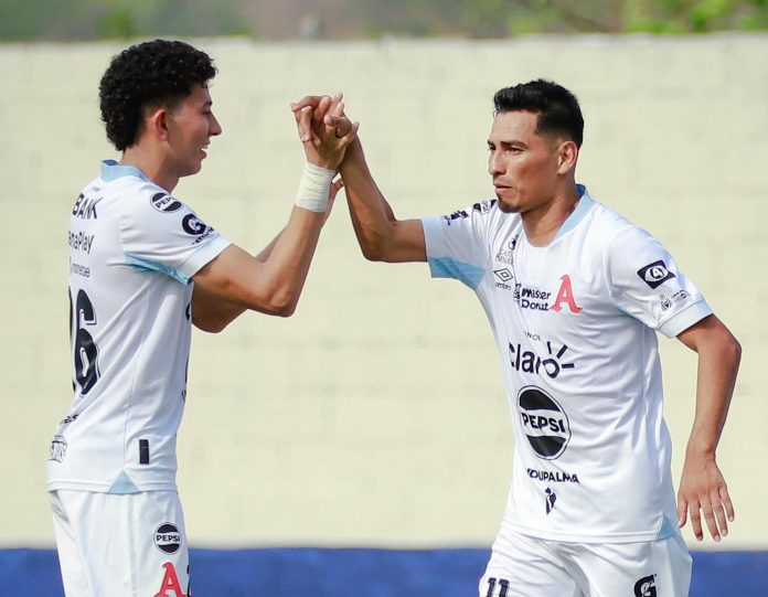 Portillo anotó el único tanto. Foto cortesía: Alianza FC.