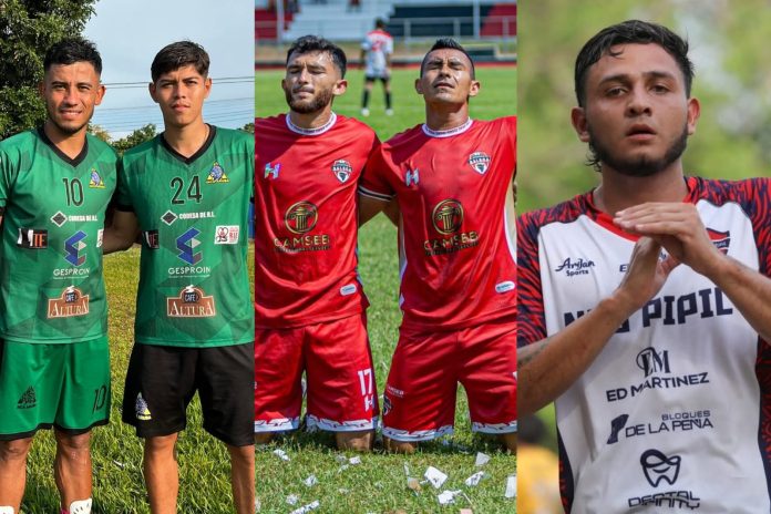 Listos los primeros tres clasificados a semifinales. Fotos cortesía: Inca Aruba, Atlético Balboa y Neo Pipil.