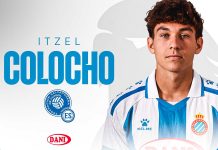 Confirmado Itzel Colocho, del Espanyol de Barcelona, para el próximo Premundial Sub-20 La imagen que compartió la equipo español en su página web. Foto cortesía: Espanyol.